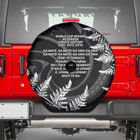 New Zealand Black Fern 7s Spare Tire Cover History World Cup Sevens LT9 - Polynesian Pride