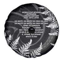 New Zealand Black Fern 7s Spare Tire Cover History World Cup Sevens LT9 - Polynesian Pride