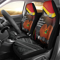 Personalised Papua Niugini Tok Pisin Wik Car Seat Cover