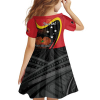 Personalised Papua Niugini Tok Pisin Wik Family Matching Off Shoulder Maxi Dress and Hawaiian Shirt LT9 - Polynesian Pride