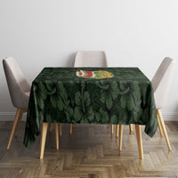 Hawaii Lei Kamehameha Tablecloth Oma'oma'o Seamless Pattern Hibiscus Flower LT9 - Polynesian Pride