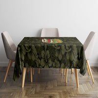Hawaii Lei Kamehameha Tablecloth Melemele Seamless Pattern Hibiscus Flower LT9 - Polynesian Pride