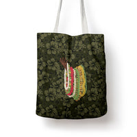 Hawaii Lei Kamehameha Tote Bag Melemele Seamless Pattern Hibiscus Flower
