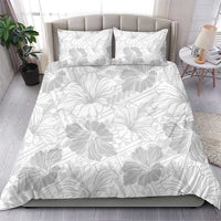 Samoa Lotu Tamaiti Bedding Set White Sun Day Beauty Hibiscus Ver01
