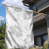 Samoa Lotu Tamaiti Garden Flag White Sun Day Beauty Hibiscus Ver01