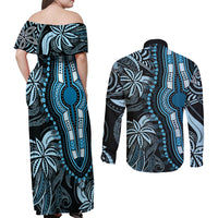 polynesia-dashiki-couples-matching-off-shoulder-maxi-dress-and-long-sleeve-button-shirts-polynesia-and-africa-traditional-special-together-blue