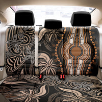 Polynesia Dashiki Back Car Seat Cover Polynesia and Africa Traditional Special Together Gold LT9 - Polynesian Pride