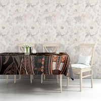 Polynesia Dashiki Tablecloth Polynesia and Africa Traditional Special Together Gold LT9 - Polynesian Pride