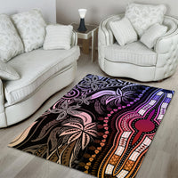 Polynesia Dashiki Area Rug Polynesia and Africa Traditional Special Together Pastel LT9 - Polynesian Pride