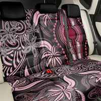 Polynesia Dashiki Back Car Seat Cover Polynesia and Africa Traditional Special Together Pink