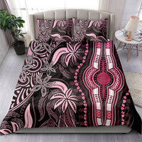 Polynesia Dashiki Bedding Set Polynesia and Africa Traditional Special Together Pink LT9 - Polynesian Pride