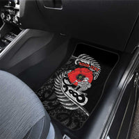 ANZAC Day Aotearoa Silver Fern Maori Personalised Car Mats