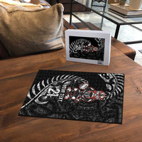 New Zealand Indigenous-Maori Rugby Custom Puzzle - Polynesian Pride