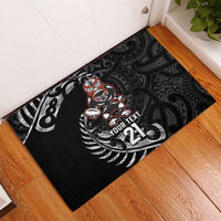 New Zealand Indigenous-Maori Rugby Custom Rubber Doormat LT9 - Polynesian Pride