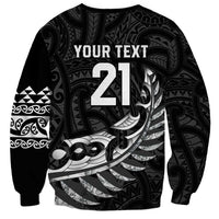 New Zealand Indigenous-Maori Rugby Custom Sweatshirt