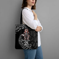 New Zealand Indigenous-Maori Rugby Custom Tote Bag - Polynesian Pride