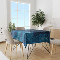 New Zealand Matariki Tablecloth Taniko Aramoana With Maori Galaxy Sky Night