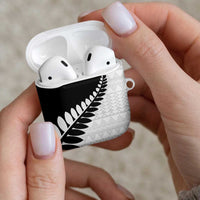 New Zealand Silver Fern Niho Taniwha AirPods Case LT9 - Polynesian Pride