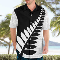 New Zealand Silver Fern Niho Taniwha Hawaiian Shirt