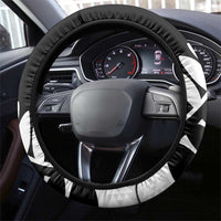 New Zealand Silver Fern Niho Taniwha Steering Wheel Cover