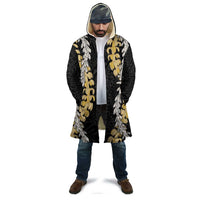 Puakenikeni and Maile Lei Cloak Black Double Strand Lei - Polynesian Pride