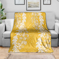 Puakenikeni and Maile Lei Blanket Gold Double Strand Lei