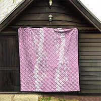 Puakenikeni and Maile Lei Quilt Pink Double Strand Lei LT9 - Polynesian Pride