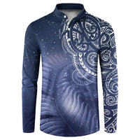 New Zealand Galaxy Fern Button Sweatshirt
