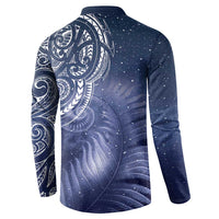 New Zealand Galaxy Fern Button Sweatshirt