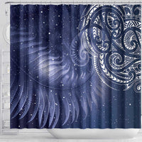 New Zealand Galaxy Fern Shower Curtain LT9 - Polynesian Pride