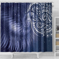 New Zealand Galaxy Fern Shower Curtain LT9 - Polynesian Pride
