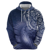 New Zealand Galaxy Fern Zip Hoodie