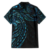 New Zealand Tribal Tattoo Family Matching Long Sleeve Bodycon Dress and Hawaiian Shirt With Matariki Art LT9 - Polynesian Pride