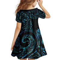 New Zealand Tribal Tattoo Family Matching Mermaid Dress and Hawaiian Shirt With Matariki Art LT9 - Polynesian Pride