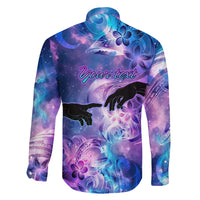 I Love You In Every Universe Personalised Family Matching Mermaid Dress and Hawaiian Shirt Polynesian Pattern Galaxy Style LT9 - Polynesian Pride