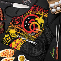 Papua New Guinea Tribal Tattoo Apron 50th Independence Anniversary - Polynesian Pride