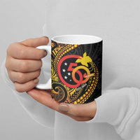 Papua New Guinea Tribal Tattoo Ceramic Mug 50th Independence Anniversary - Polynesian Pride