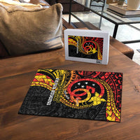 Papua New Guinea Tribal Tattoo Puzzle 50th Independence Anniversary - Polynesian Pride