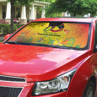 Papua New Guinea Unity in Diversity Auto Sun Shade 50th Indipendens Papua Niugini - Polynesian Pride