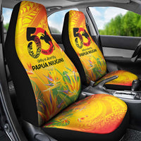 Papua New Guinea Unity in Diversity Car Seat Cover 50th Indipendens Papua Niugini