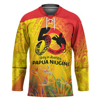Papua New Guinea Unity in Diversity Hockey Jersey 50th Indipendens Papua Niugini - Polynesian Pride