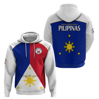 Philippines Concept Home Football Hoodie Pilipinas Flag White Style 2023 LT9 - Polynesian Pride