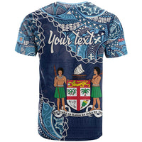 Personalised Fiji 54th Anniversary T Shirt Siga Ni Bula Galala Marautaki O Viti LT9 - Polynesian Pride