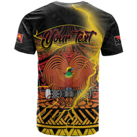 Personalised Papua New Guinea 49th Anniversary T Shirt Bird of Paradise Unity In Diversity