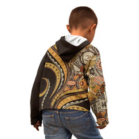 Hawaiian Hibiscus Tribal Vintage Motif Kid Hoodie Ver 4
