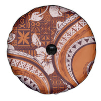 Hawaiian Hibiscus Tribal Vintage Motif Spare Tire Cover Ver 5