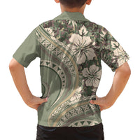 Hawaiian Hibiscus Tribal Vintage Motif Hawaiian Shirt Ver 6 LT9 - Polynesian Pride