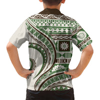 Hawaiian Hibiscus Tribal Vintage Motif Kid Hawaiian Shirt Ver 7 LT9 - Polynesian Pride