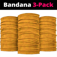 Australia New Zealand Rugby Neck Gaiter Gold Aboriginal Wallabies and Maori Black Fern - Polynesian Pride