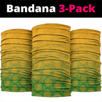 Australia New Zealand Rugby Neck Gaiter Gradient Aboriginal Wallabies and Maori Black Fern - Polynesian Pride